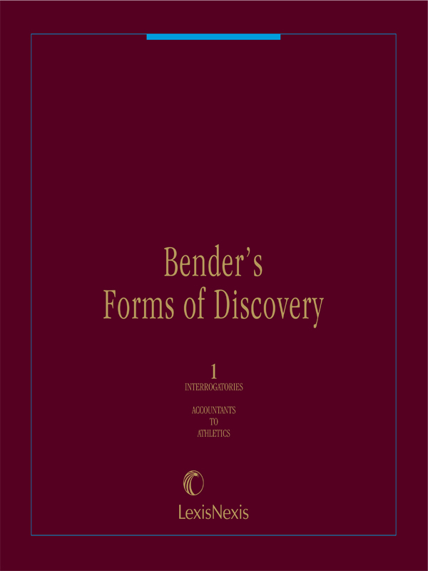 Bender's Forms of Discovery