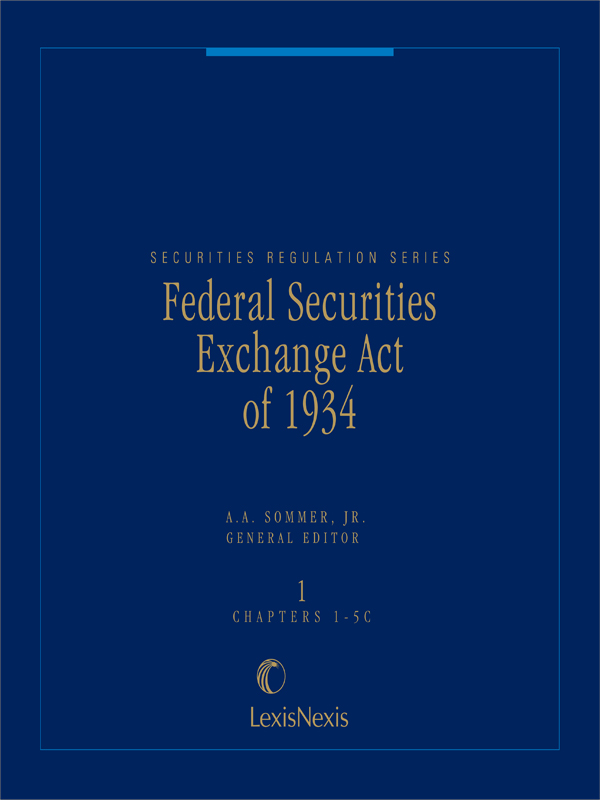 Federal Securities Exchange Act of 1934