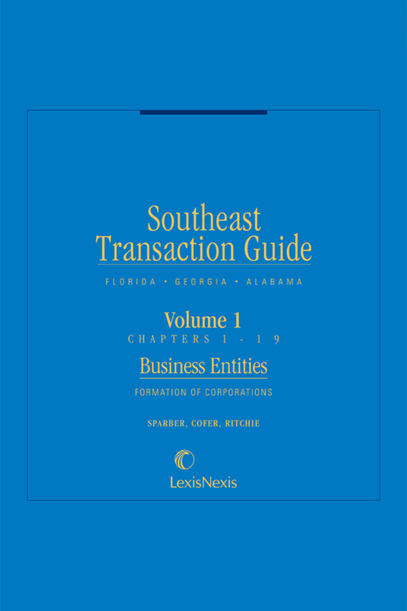 Southeast Transaction Guide--Florida, Georgia, and Alabama