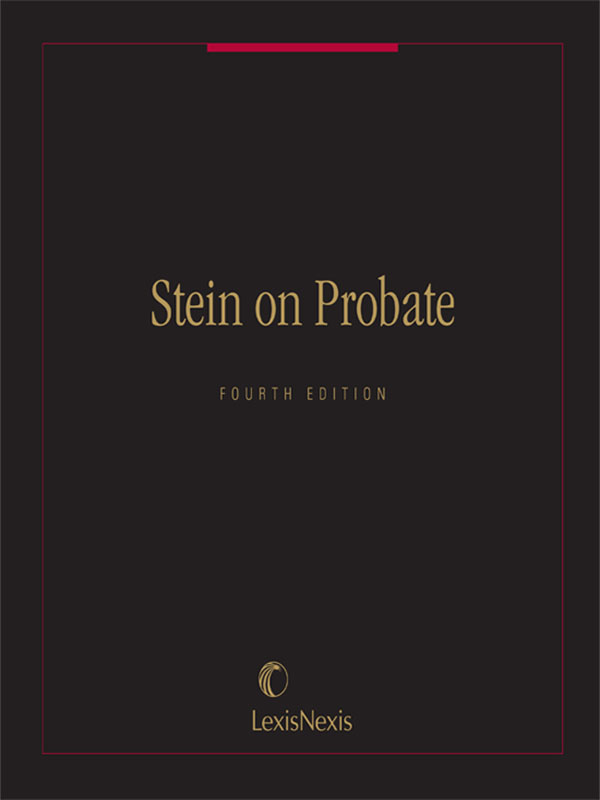 Stein on Probate: Administration of Decedents' Estates Under the Uniform Code as Enacted in Minnesota