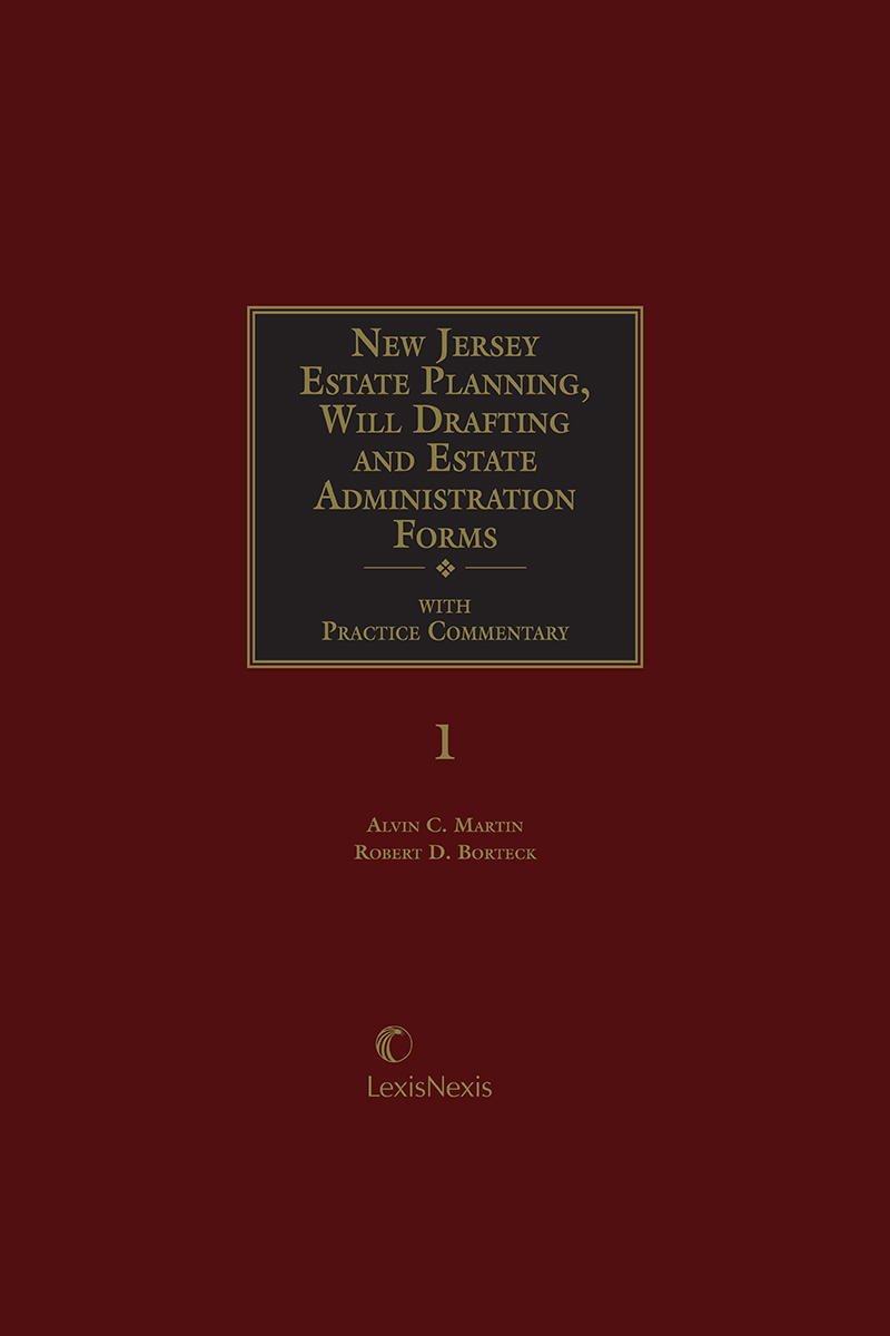 New Jersey Estate Planning, Will Drafting and Estate Administration Forms