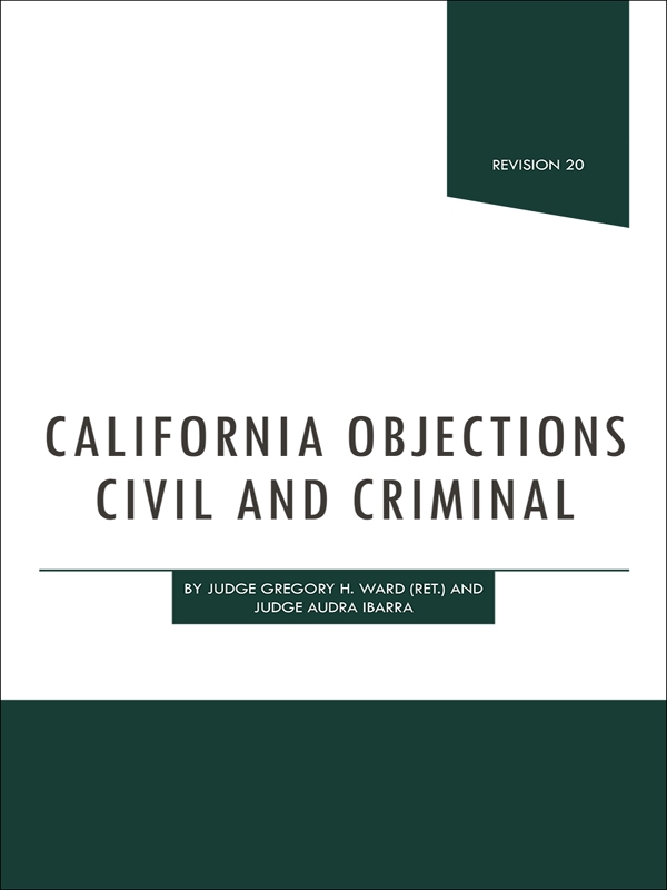 California Objections