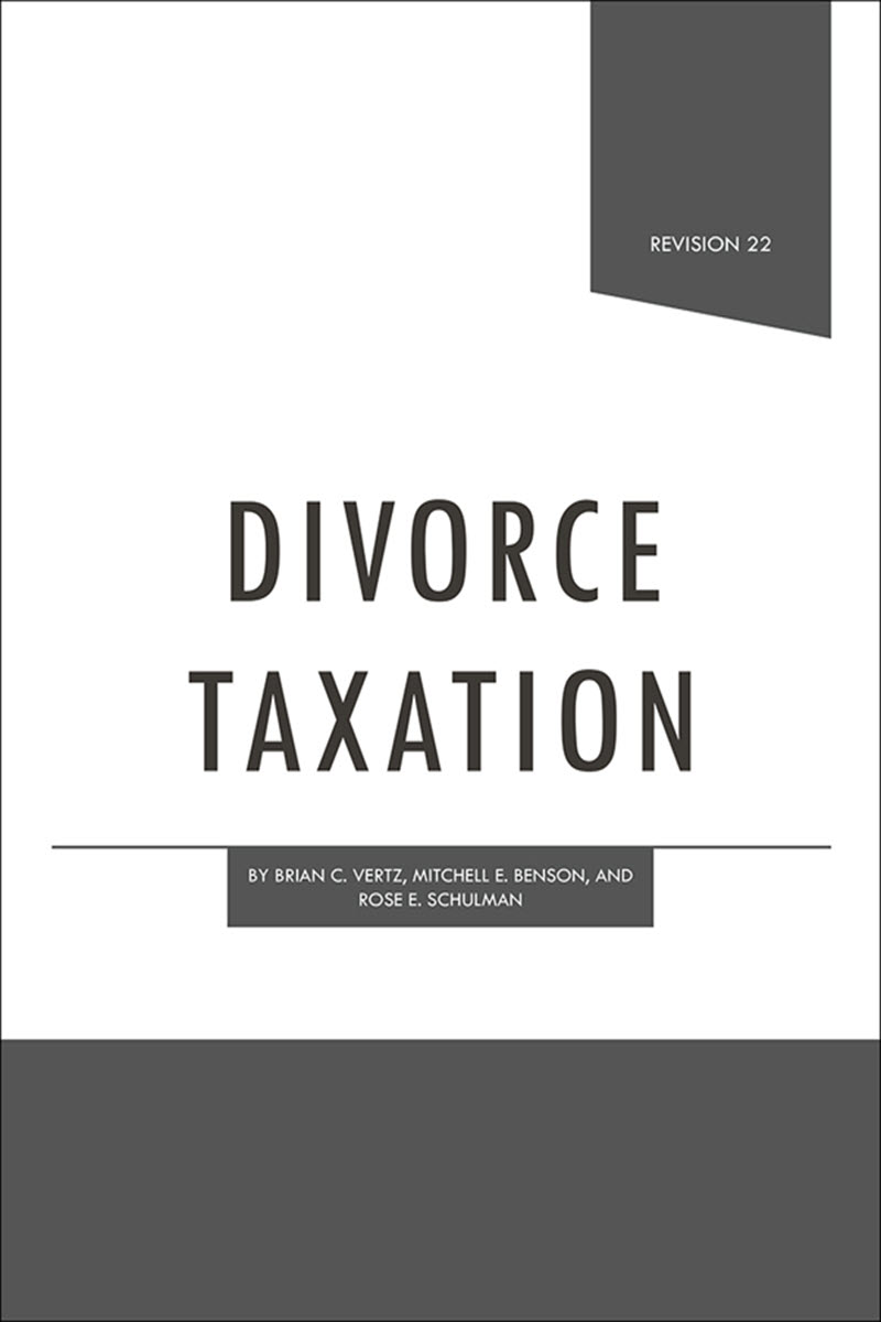 Divorce Taxation