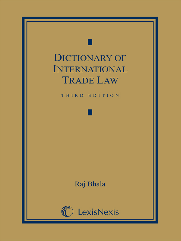 Dictionary of International Trade Law