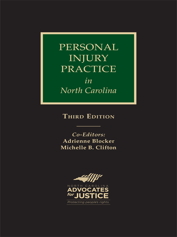 Personal Injury Practice in North Carolina