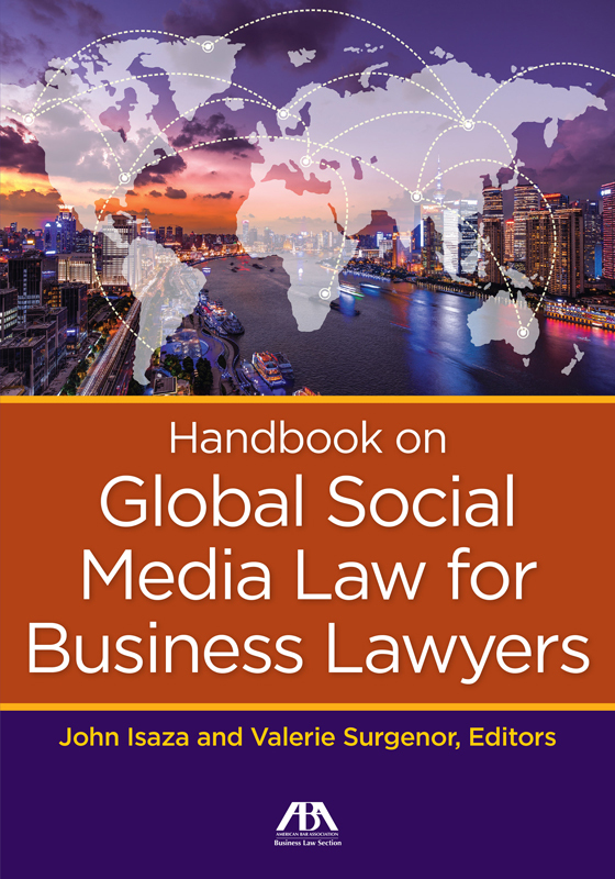 Handbook on Global Social Media Law for Business Lawyers