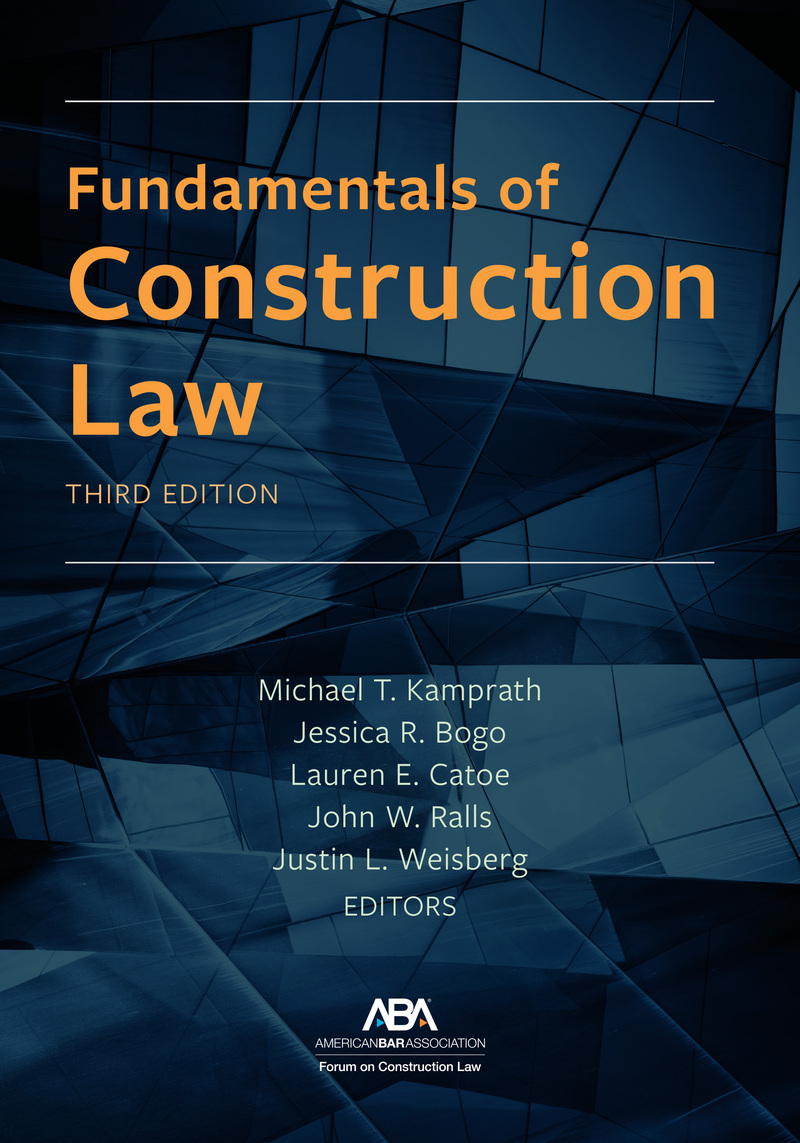 Fundamentals of Construction Law book cover