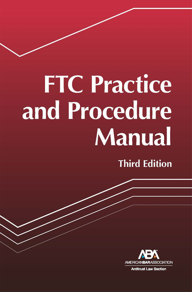 FTC Practice and Procedure Manual Book Cover