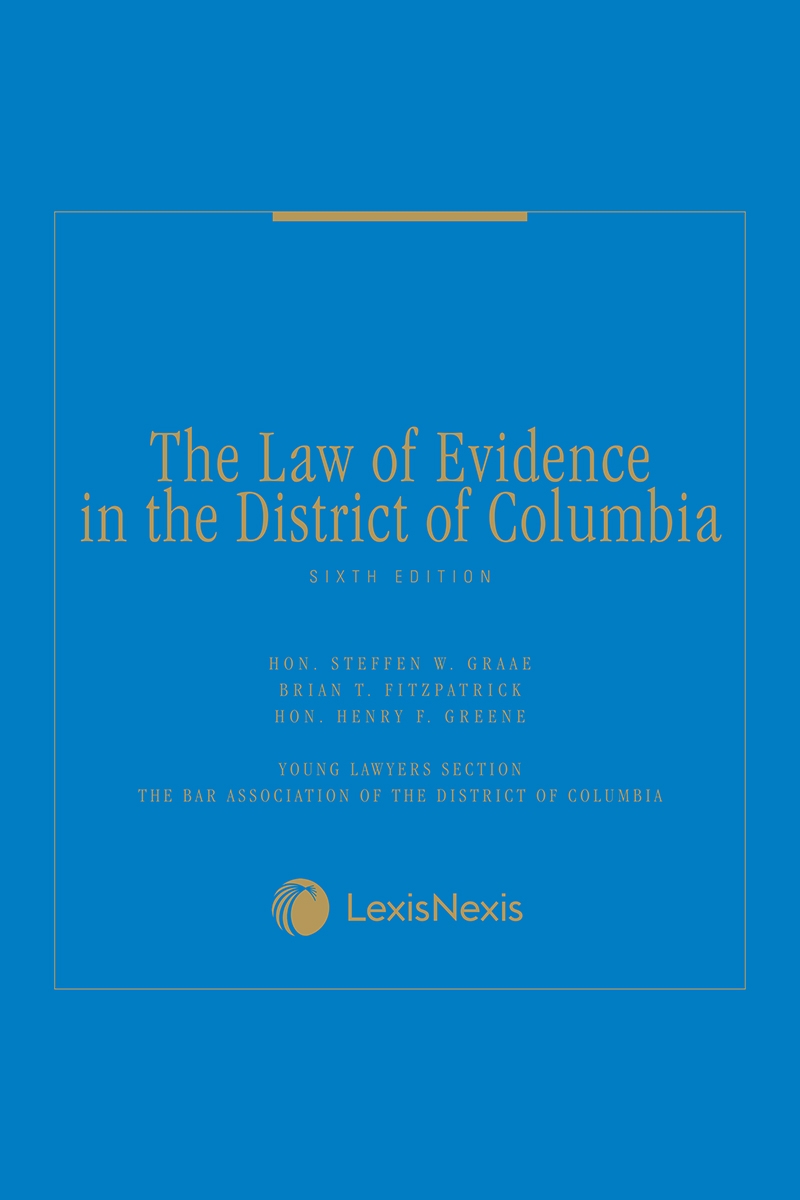 The Law of Evidence in the District of Columbia