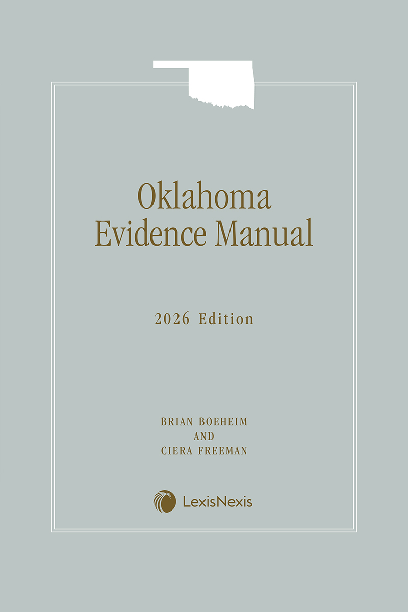 Oklahoma Evidence Manual book cover