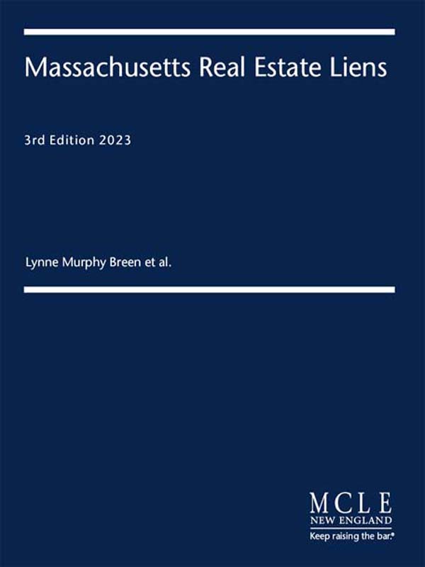 Massachusetts Real Estate Liens ebook cover