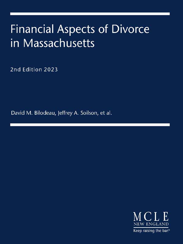 Financial Aspects of Divorce in Massachusetts ebook cover