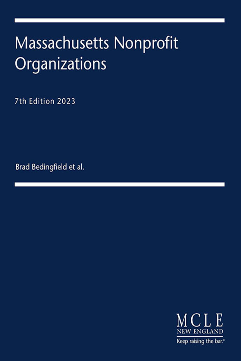 Massachusetts Nonprofit Organizations book cover