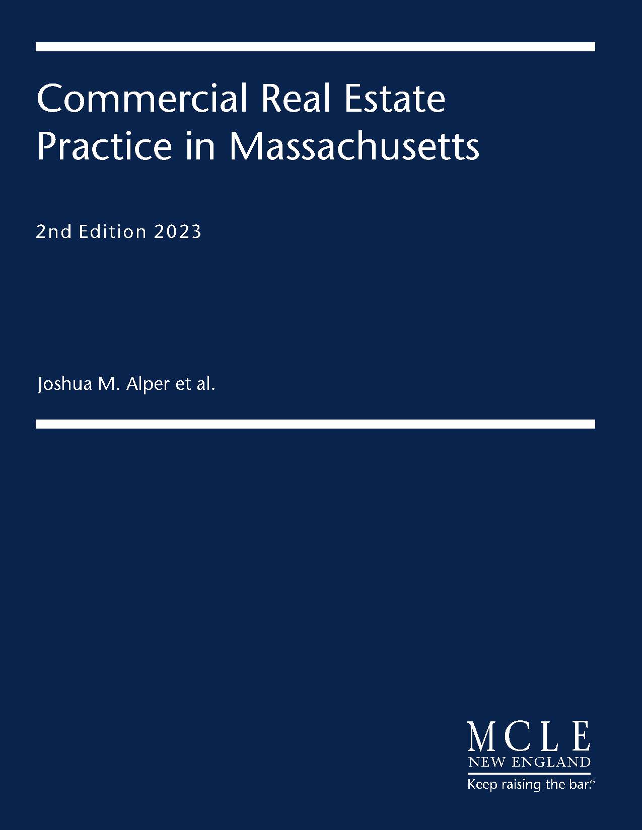 Commercial Real Estate Practice in Massachusetts book cover