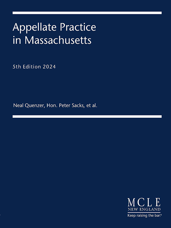 Appellate Practice in Massachusetts