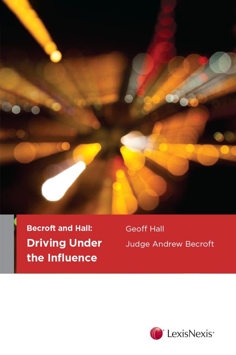 Becroft and Hall: Driving Under the Influence