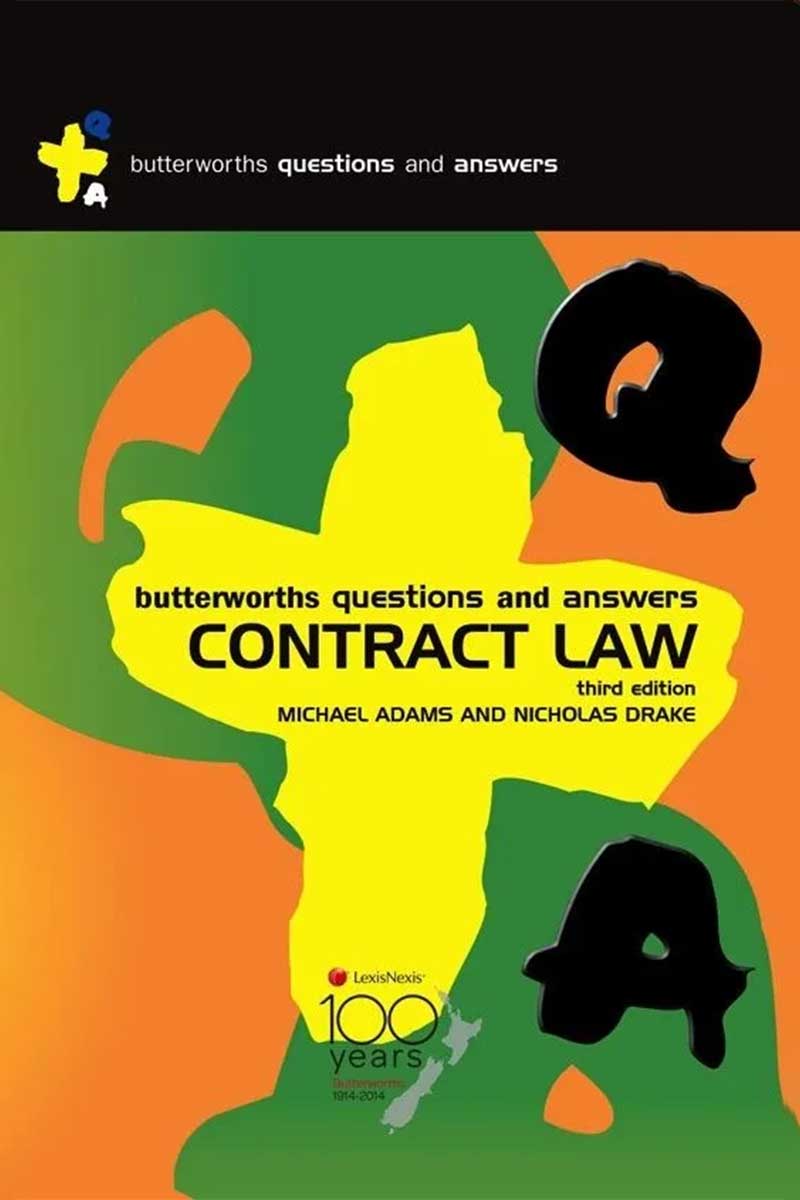 Butterworths Q&A: Contract Law, 3rd edition book cover
