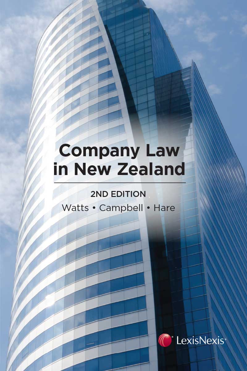 Company Law in New Zealand, 2nd edition  