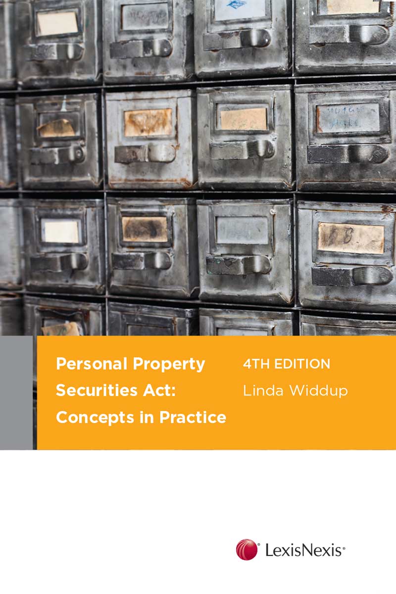 Personal Property Securities Act: Concepts in Practice, 4th edition  