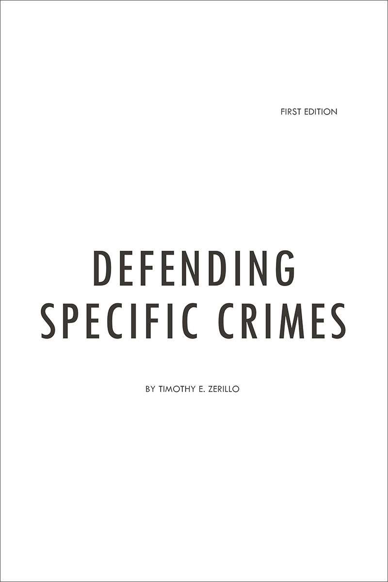 Defending Specific Crimes