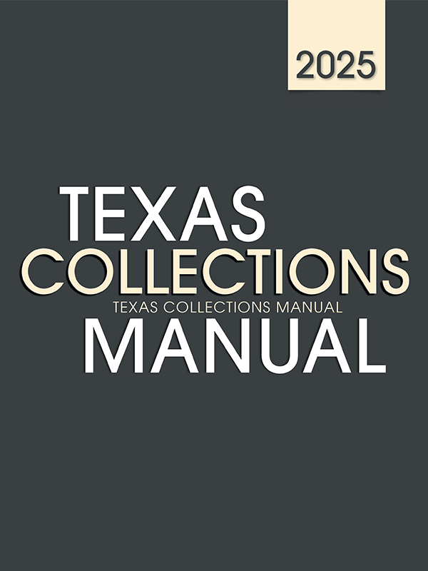 Texas Collections Manual book cover
