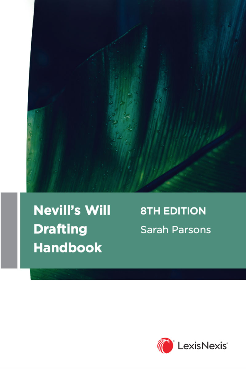 Nevill's Will Drafting Handbook, 8th edition book cover