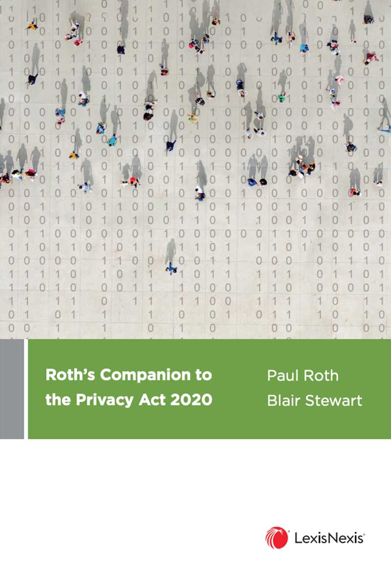 Roth’s Companion to the Privacy Act 2020 book cover