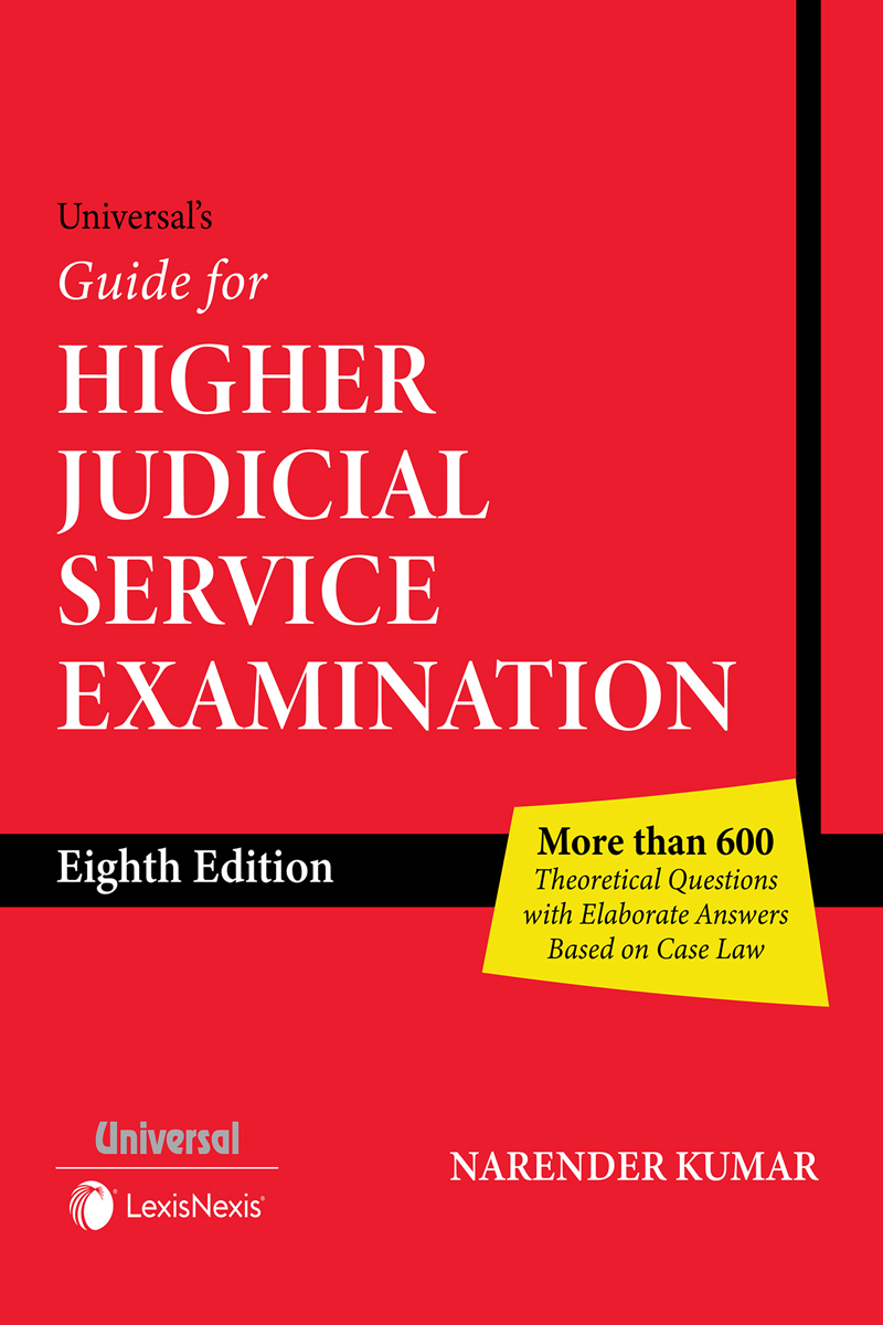 Universal's Guide for Higher Judicial Service Examination 