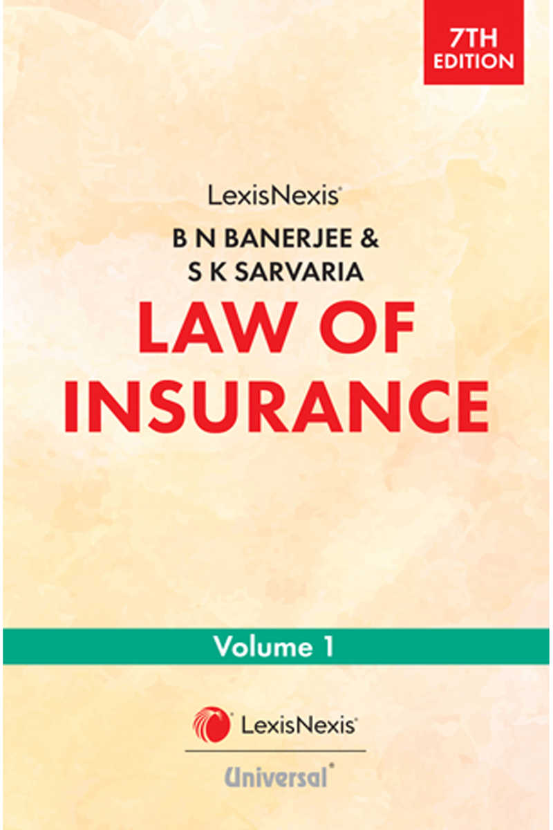 B N Banerjee: Law of Insurance