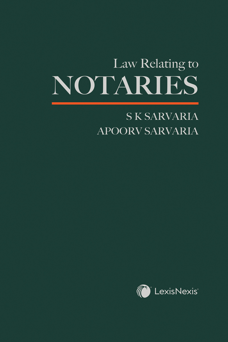Law Relating to Notaries
