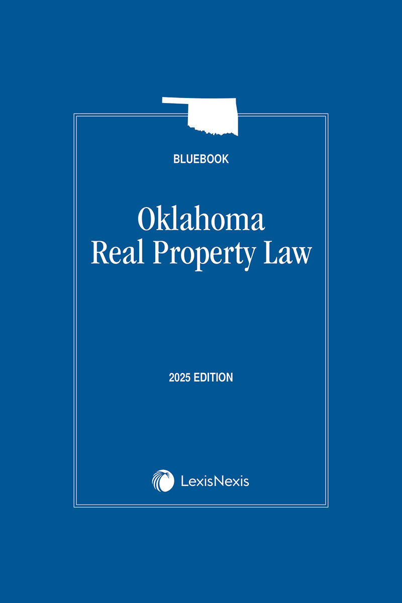 Oklahoma Real Property Law (Bluebook) book cover