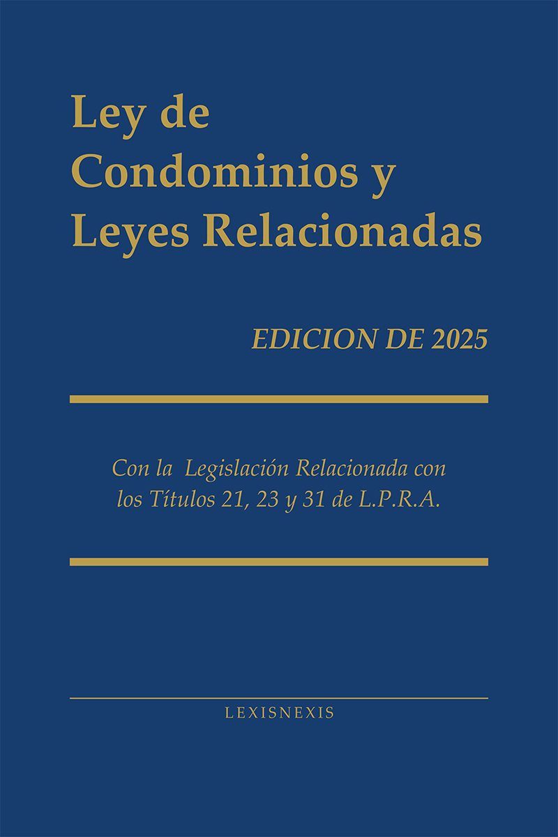 Ley de Condominios y Leyes Relacionadas