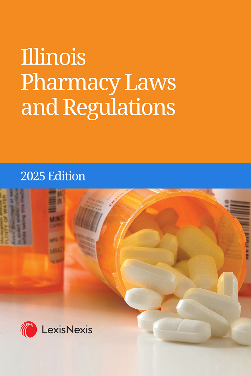 Illinois Pharmacy Laws and Regulations book cover