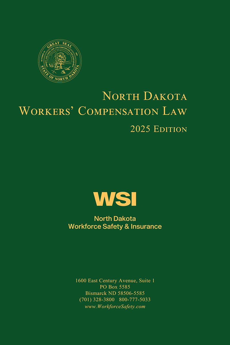 North Dakota Workers' Compensation Law book cover