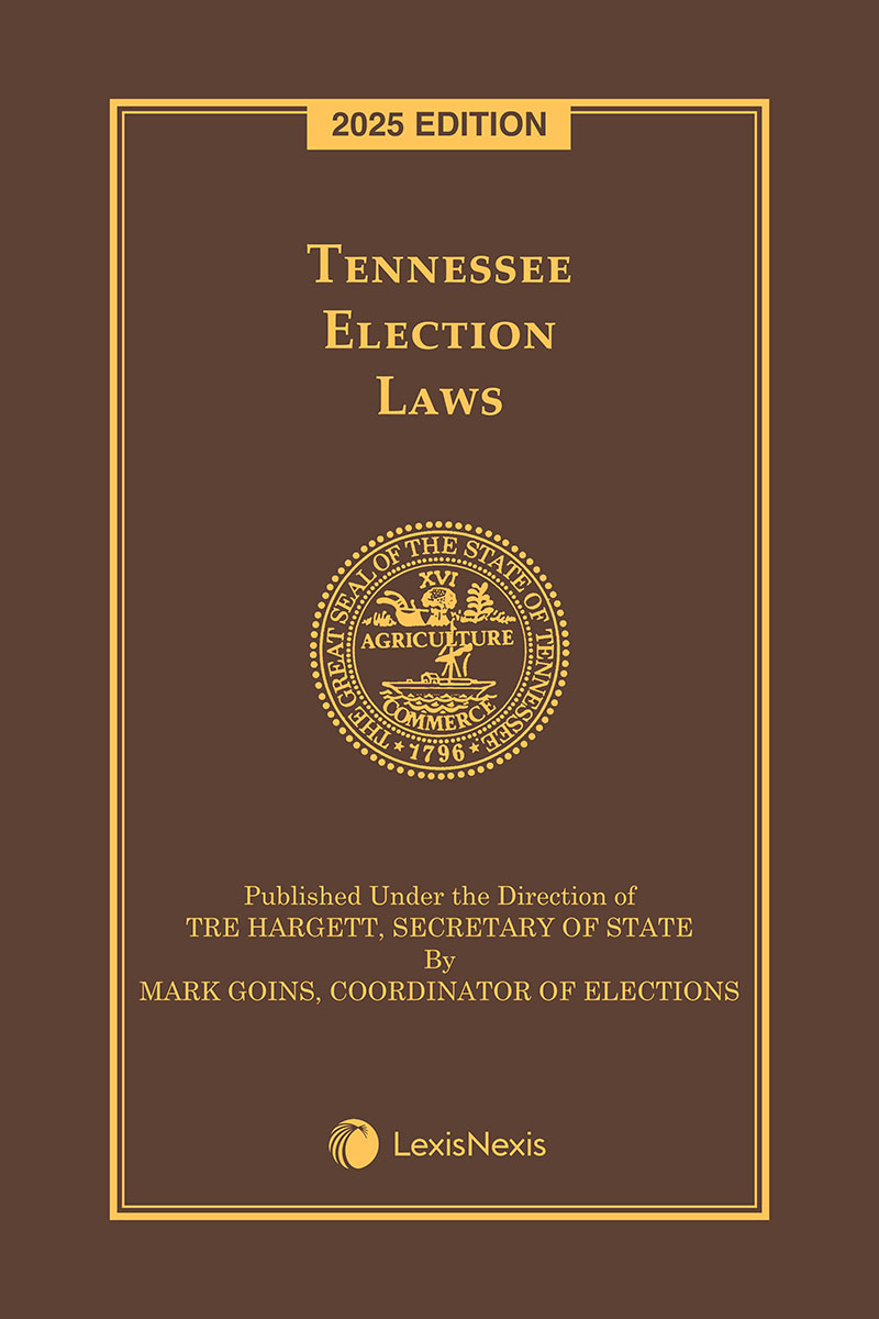 Tennessee Election Laws book cover