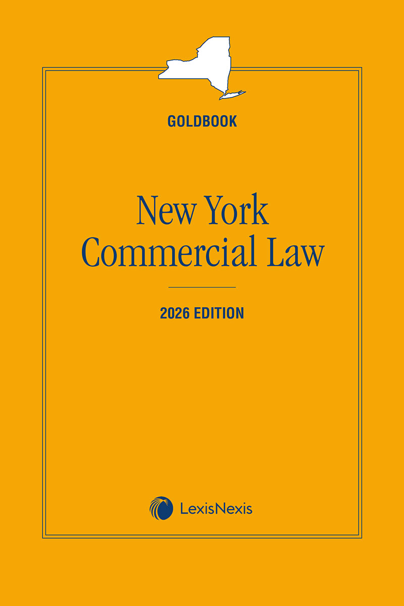 New York Commercial Law (Goldbook) book cover