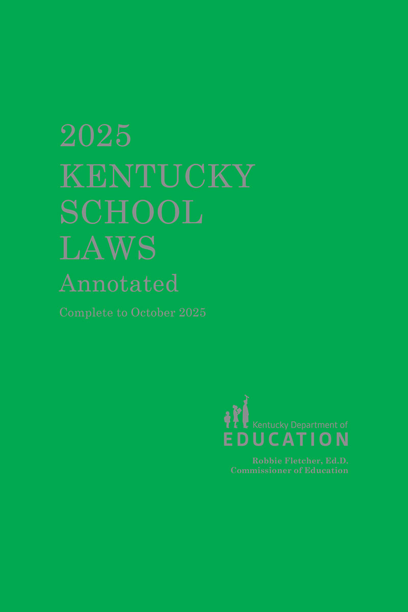 Kentucky School Laws Annotated book cover