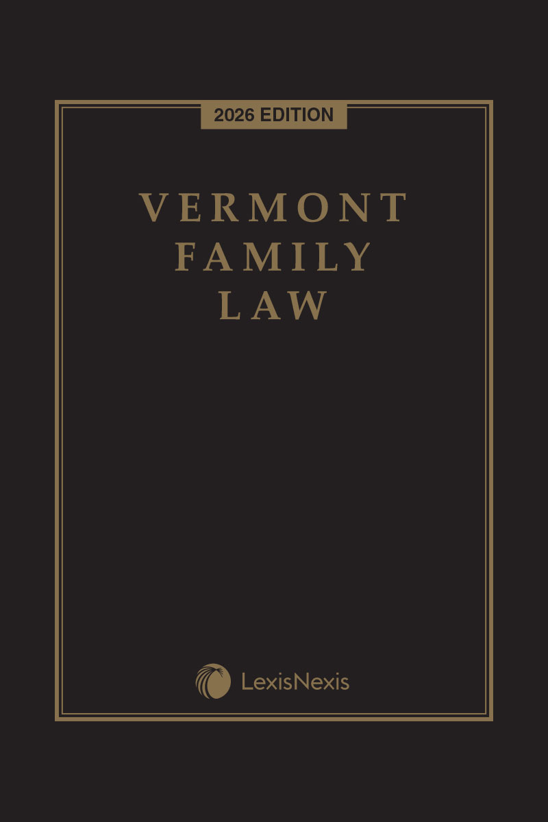 Vermont Family Law book cover