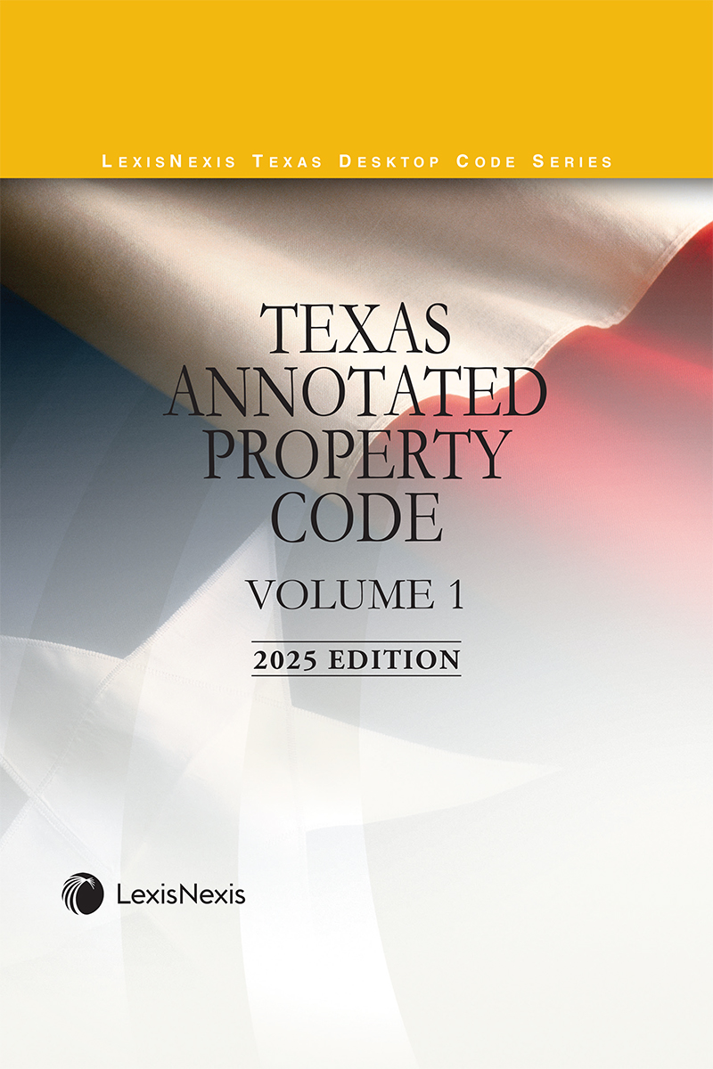 Texas Annotated Property Code book cover
