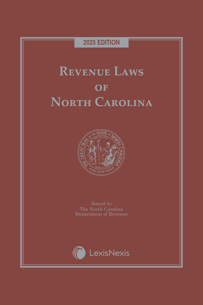 Revenue Laws of North Carolina book cover
 
