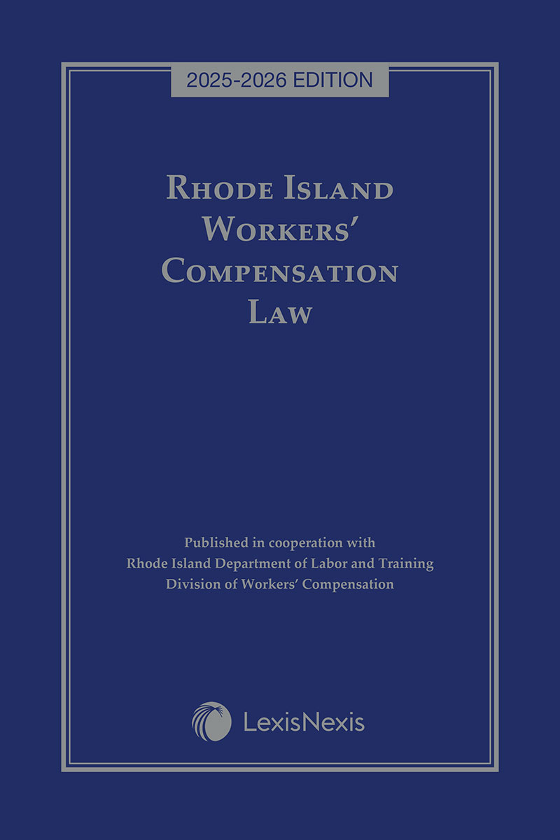 Rhode Island Workers' Compensation Law book cover