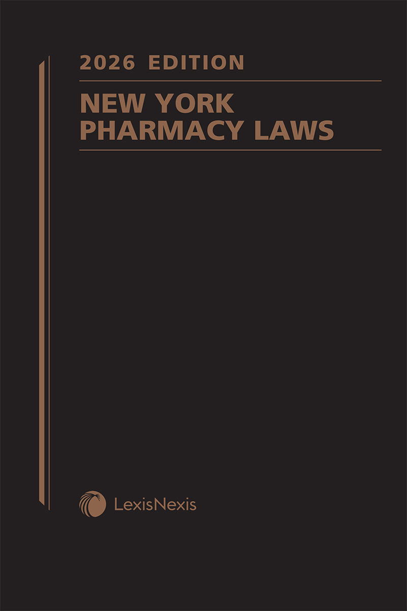 New York Pharmacy Laws book cover
