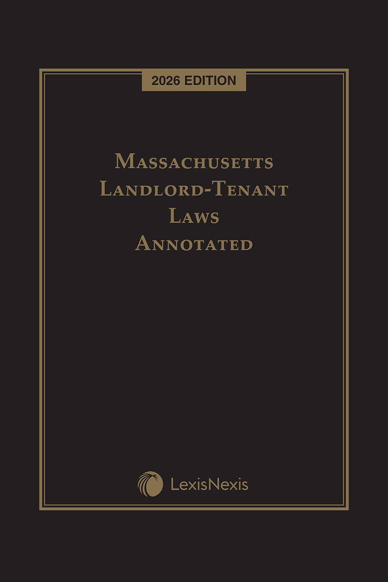 Massachusetts Landlord-Tenant Laws Annotated book cover