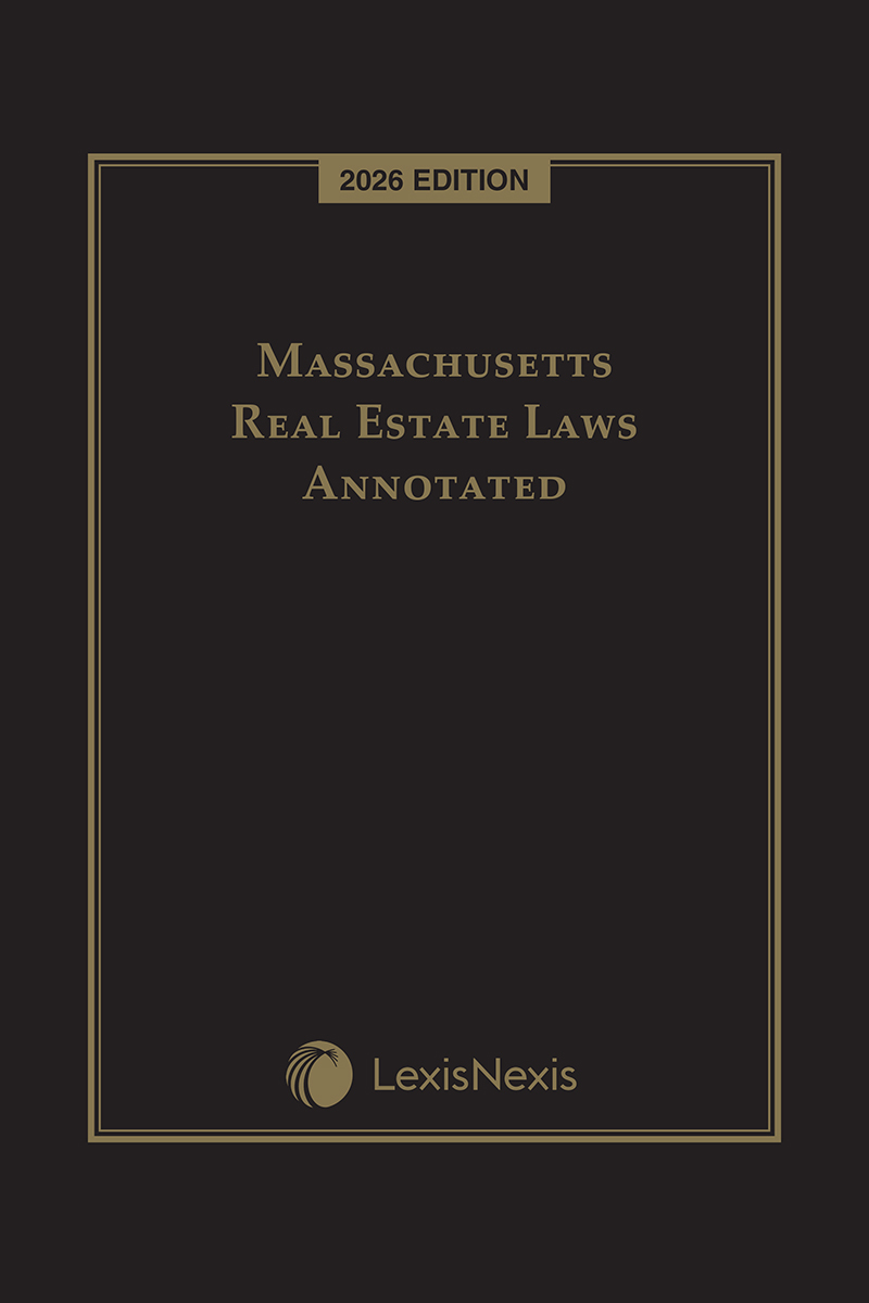 Massachusetts Real Estate Laws Annotated book cover