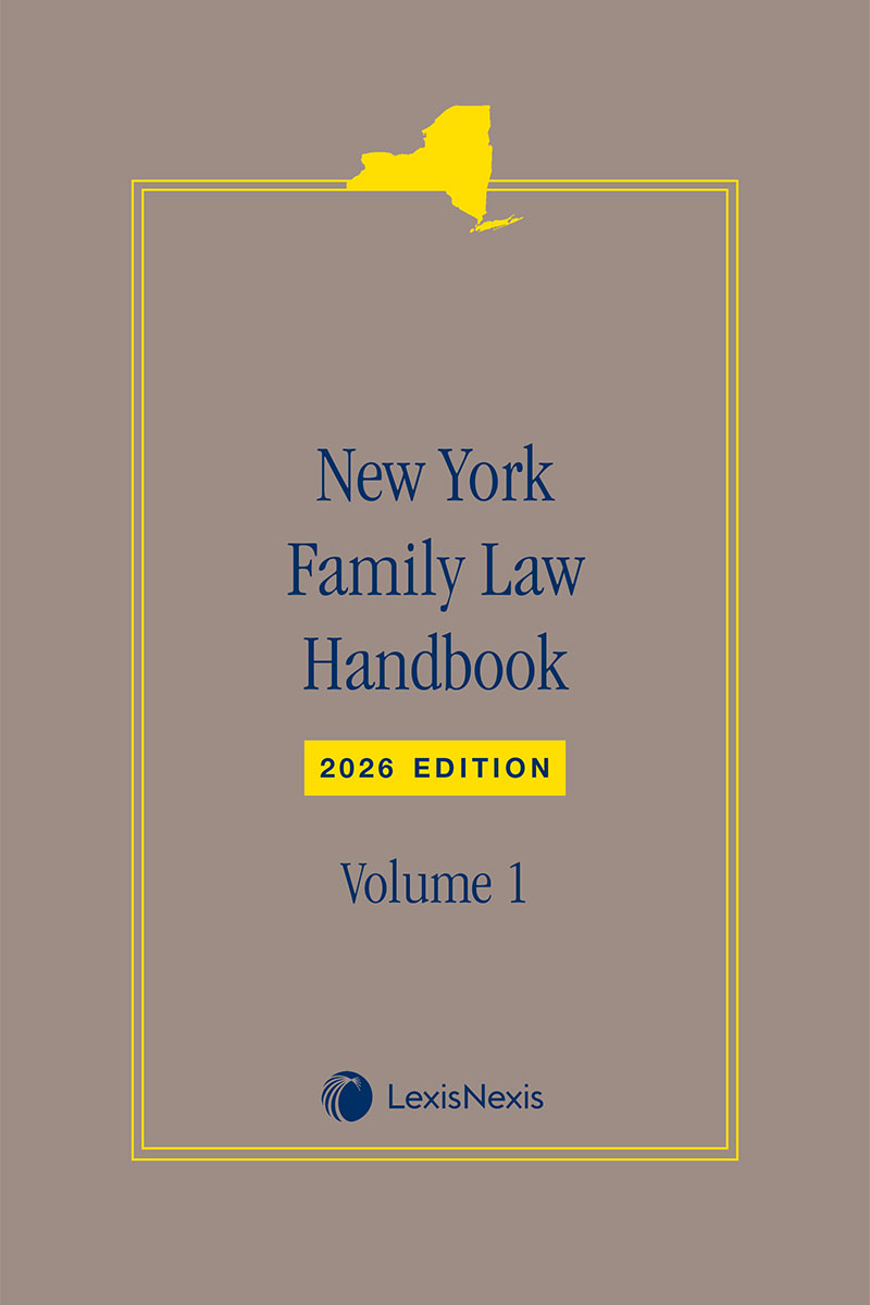 New York Family Law Handbook book cover