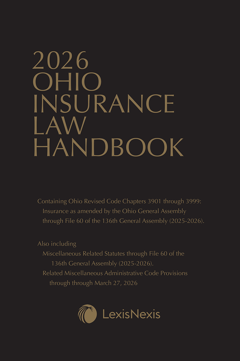 Ohio Insurance Law Handbook book cover