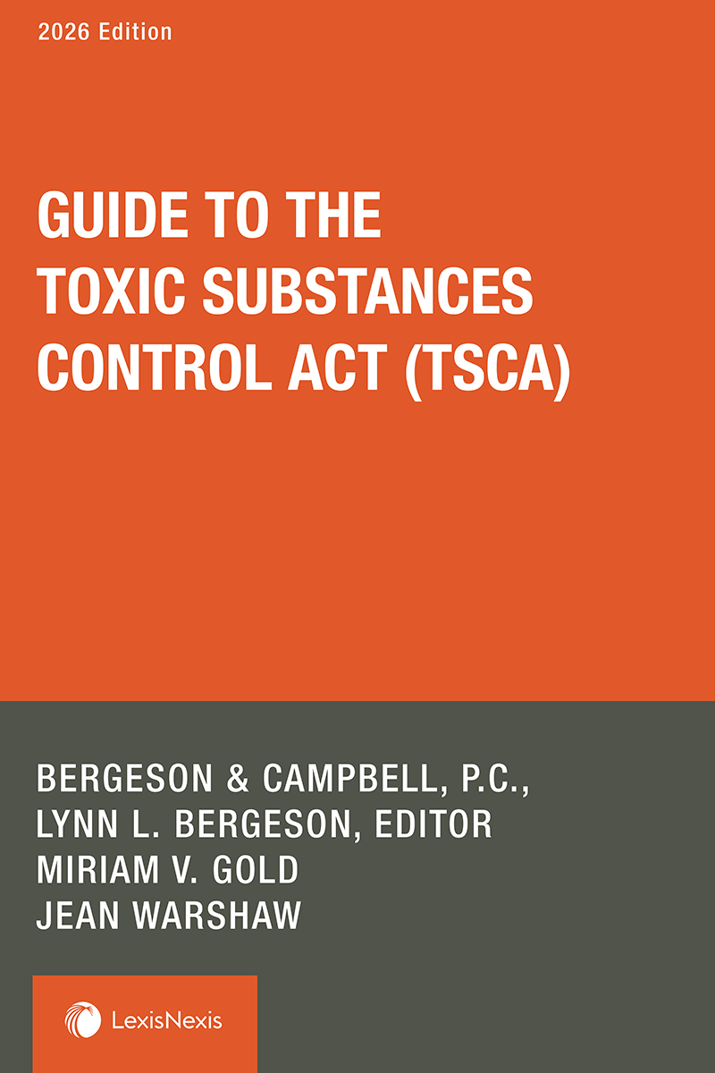 Guide to the Toxic Substances Control Act book cover
