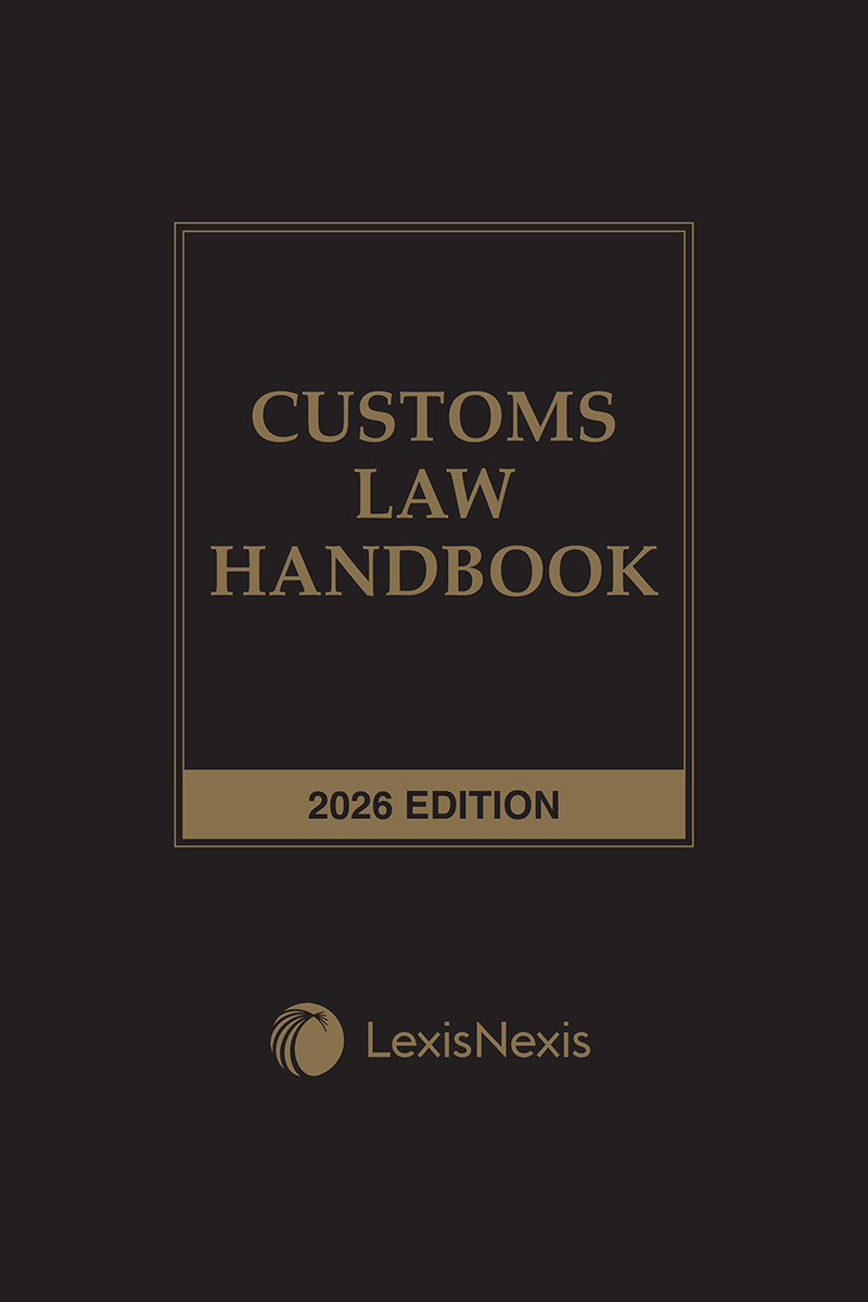 Customs Law Handbook book cover
