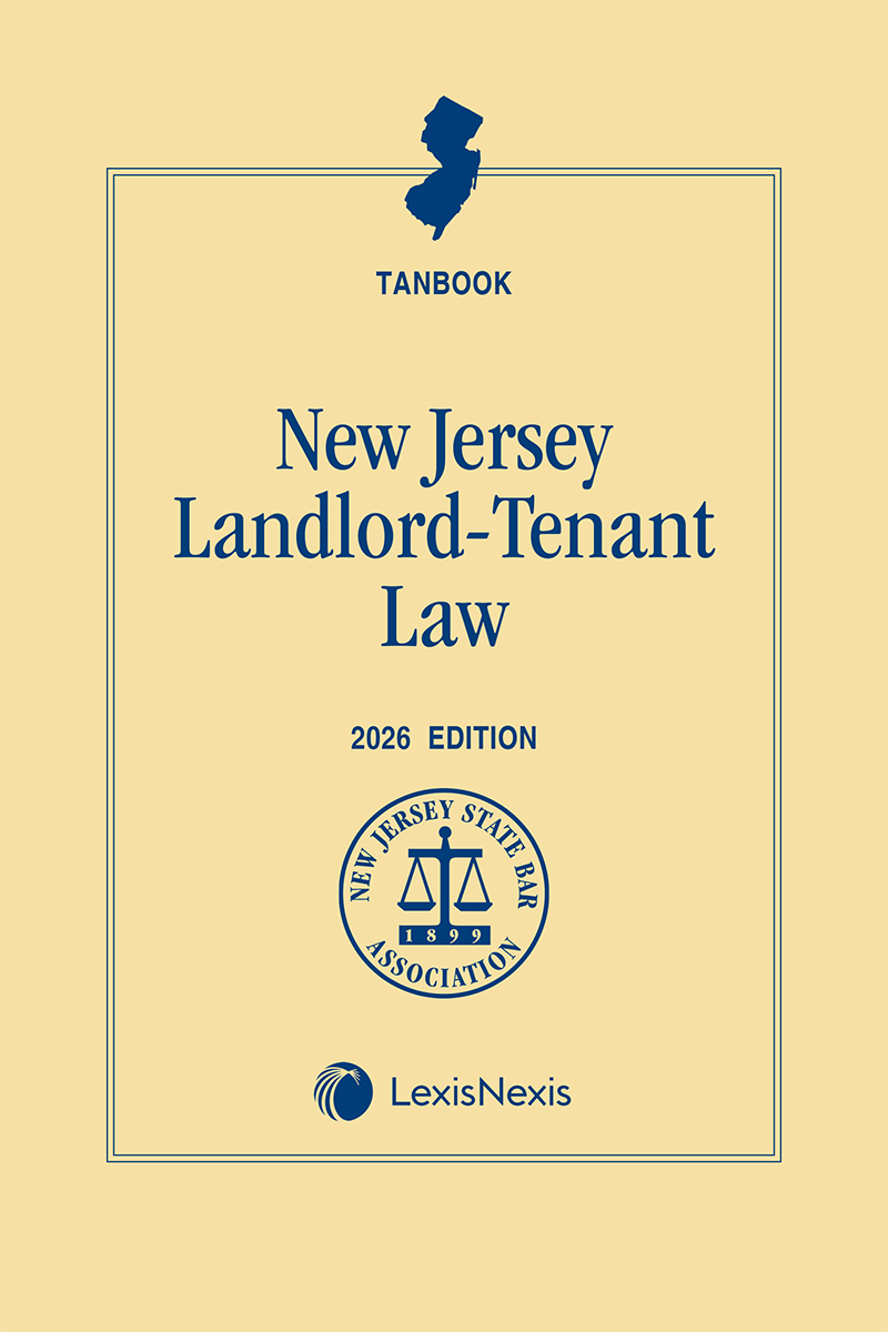 New Jersey Landlord-Tenant Law (Tanbook) Book Cover