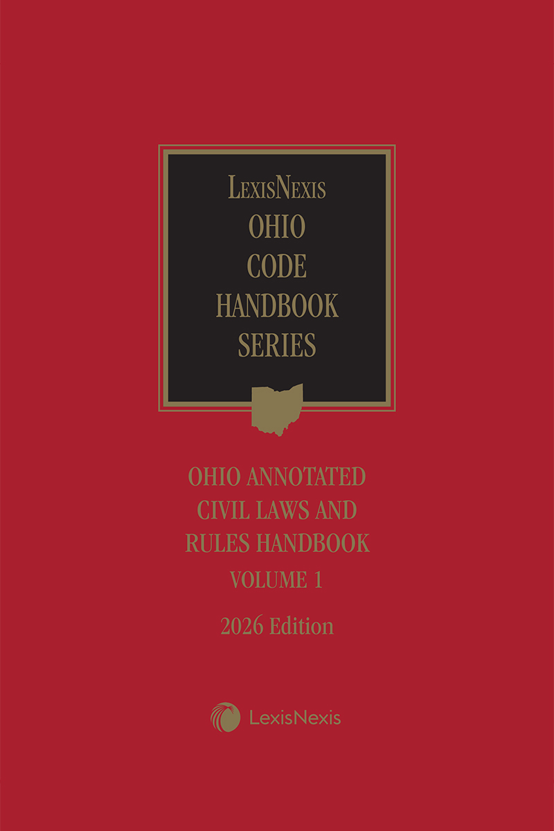 Ohio Annotated Civil Laws and Rules Handbook book cover